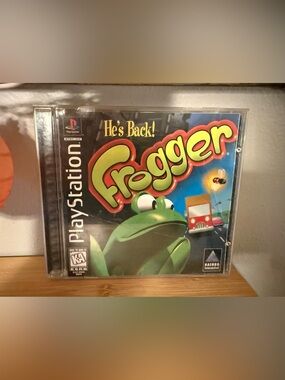 Frogger (PlayStation 1 PS1) Black Label CIB COMPLETE & TESTED